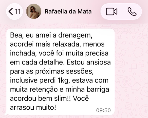 Depoimento da Rafaella